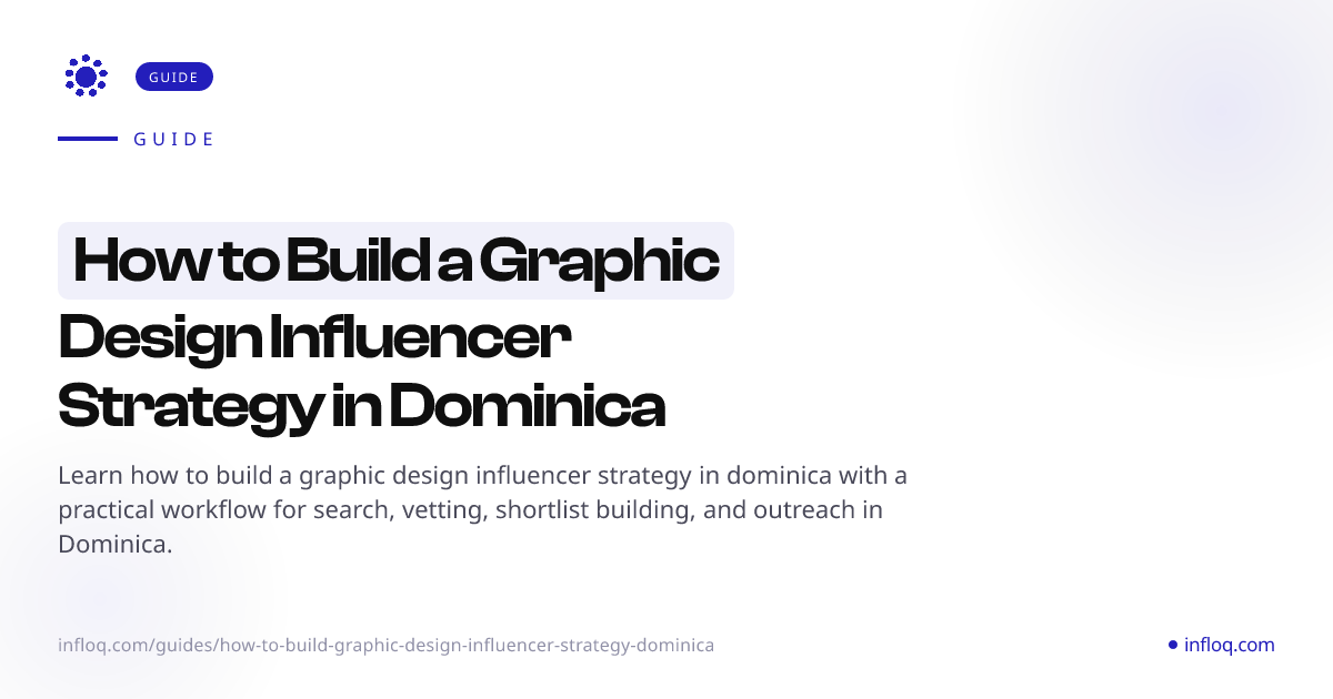 How to Build a Graphic Design Influencer Strategy in Domi...