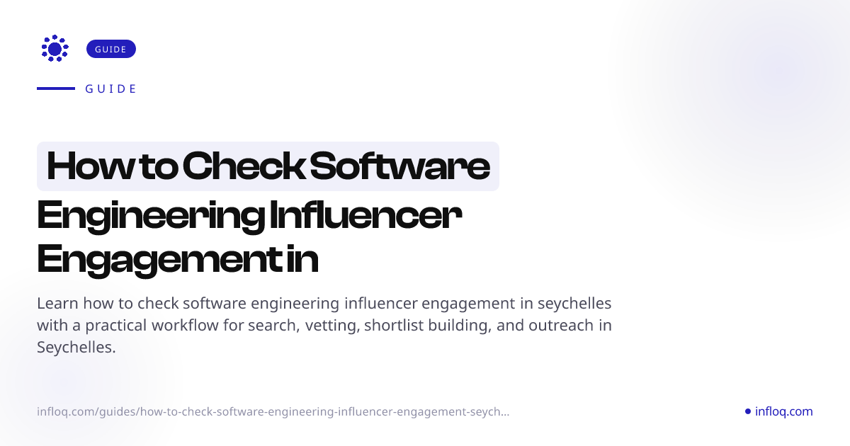 How to Check Software Engineering Influencer Engagement i...