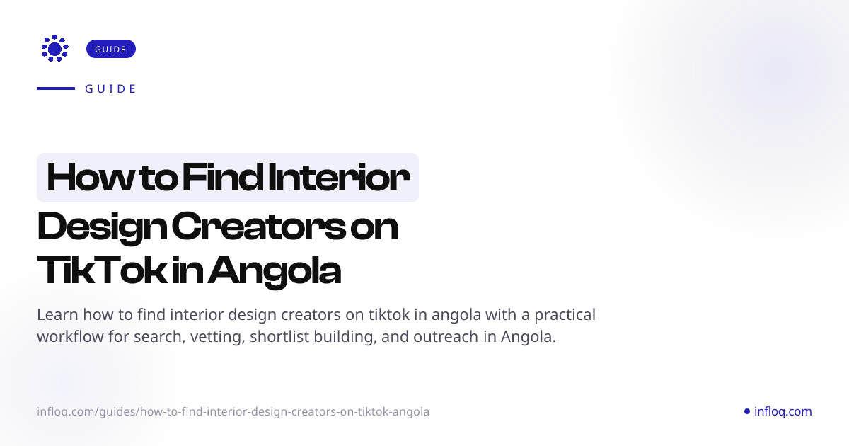 How to Find Interior Design Creators on TikTok in Angola ...
