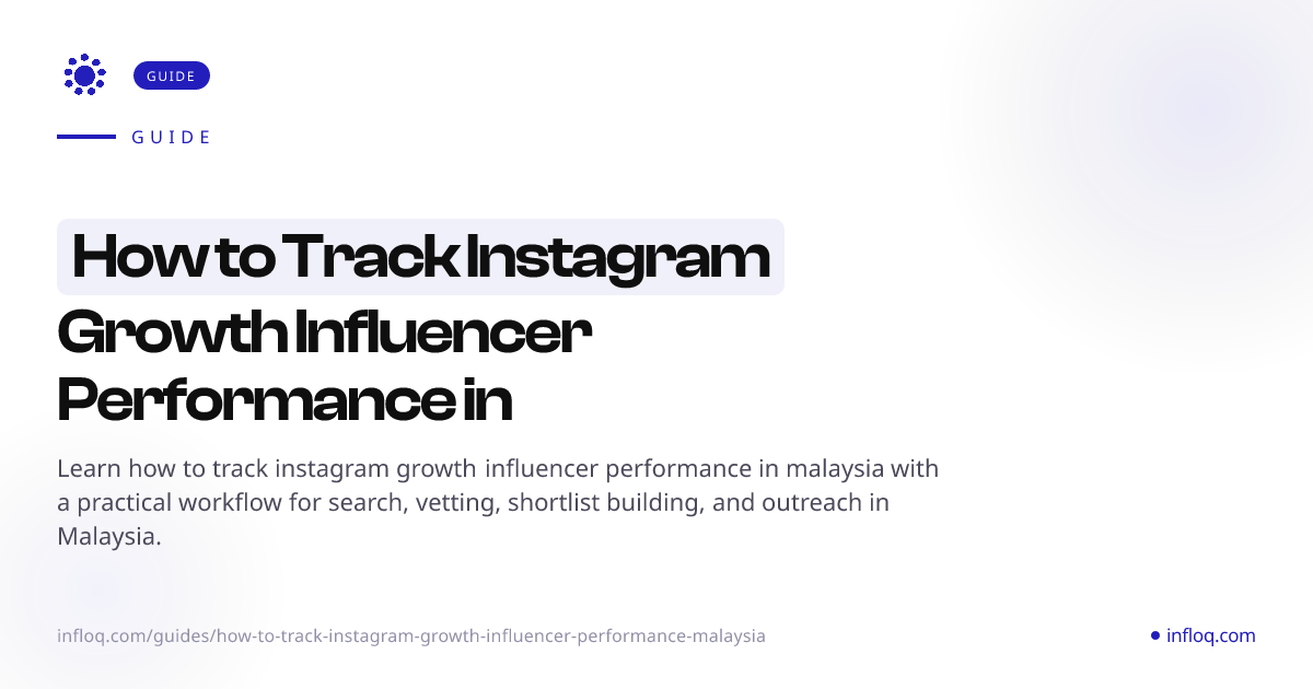 How to Track Instagram Growth Influencer Performance in M...